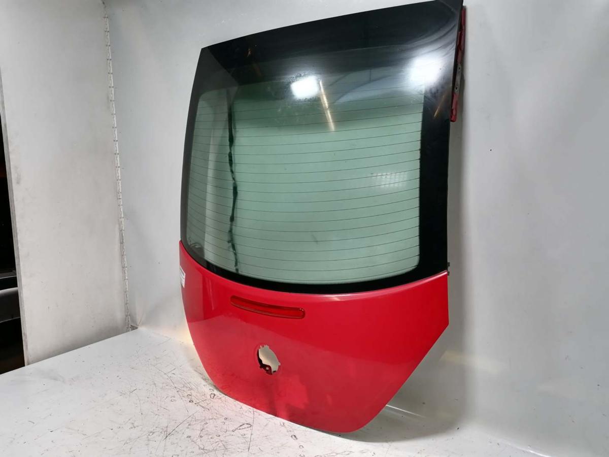 VW New Beetle original Heckklappe mit Heckscheibe LG3L Rot Uni Bj.2000